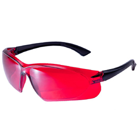 Очки защитные для работы с лазерными приборами ADA VISOR RED Laser Glasses красные