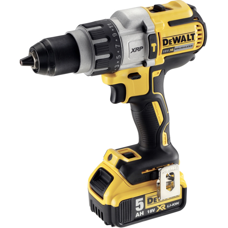 Аккумуляторная дрель-шуруповерт DeWalt DCD996TP2 ударная + Аккумулятор 18В 6Ач — Фото 1