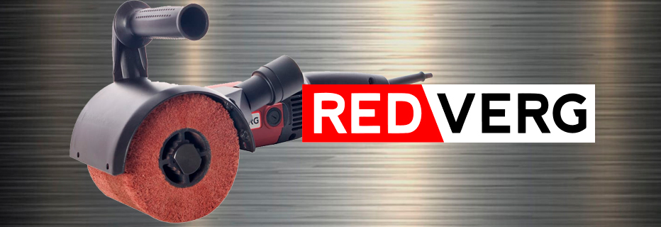 Новинка! Машина шлифовальная щеточная RedVerg RD-BM1400E