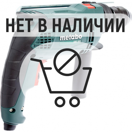 Сетевая дрель Metabo SBE 650 ударная (БЗП) 600671850