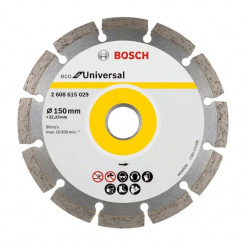 Диск алмазный Bosch универсальный ECO 150х22.2мм (042)