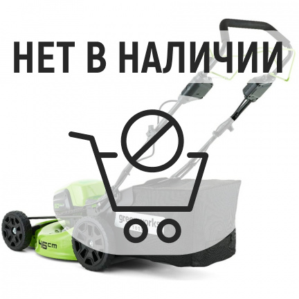 Аккумуляторная газонокосилка Greenworks GD60LM46SPK4 60V