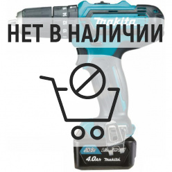 Аккумуляторная дрель-шуруповерт Makita HP331DWME ударная