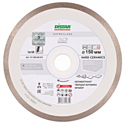 Диск алмазный по керамике Distar Hard ceramics 1A1R 150х25.4мм (8012)