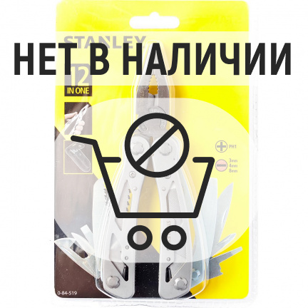 Мультитул STANLEY Multitool 12 в 1 0-84-519