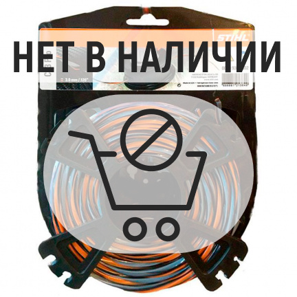 Леска для триммера Stihl 3мм квадратная витая 21м (9304302)