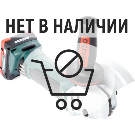 Машина шлифовальная угловая аккумуляторная Metabo W 18 LTX 125