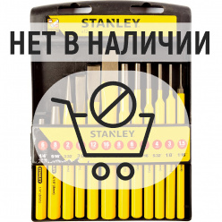 Набор слесарных бородков и зубил STANLEY 12шт 4-18-299