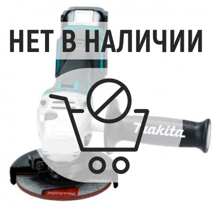 Машина шлифовальная угловая аккумуляторная Makita DGA512ZU (без акк, без з/у)