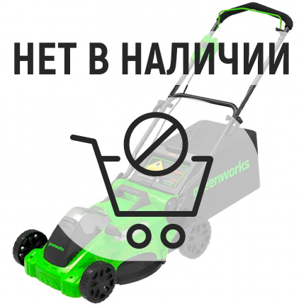 Аккумуляторная газонокосилка Greenworks GD40LM16X (без акк, без з/у)