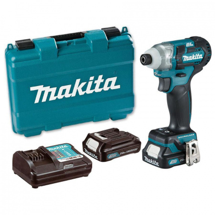 Аккумуляторная дрель-шуруповерт Makita TD111DWAE ударная