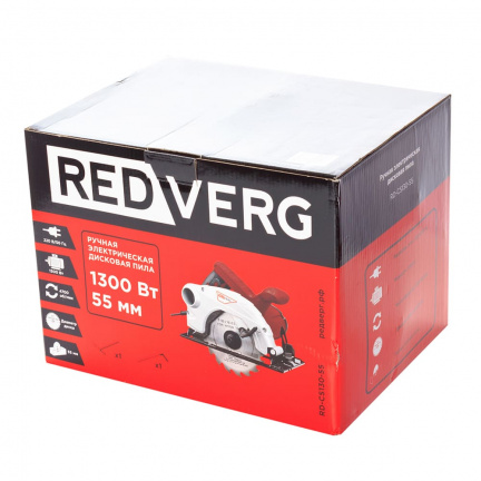 Пила дисковая REDVERG RD-CS130-55