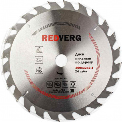 Диск пильный по дереву REDVERG 300х32/30мм 24T (800301)