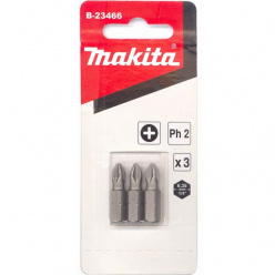 Бита Makita PH2x25мм 3шт (B-23466)