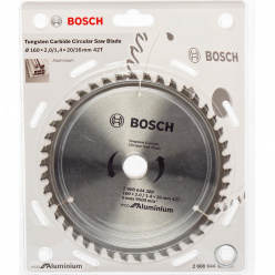 Диск пильный по алюминию Bosch ECO 160х20мм 42T (388)