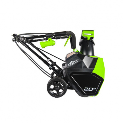 Аккумуляторный снегоуборщик Greenworks GD40SB