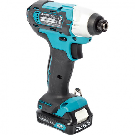 Аккумуляторная дрель-шуруповерт Makita TD110DWAE ударная