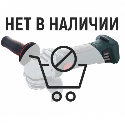 Машина шлифовальная угловая аккумуляторная Metabo W 18 LTX 125 (без акк, без з/у)