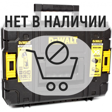 Машина шлифовальная угловая аккумуляторная DeWalt DCG412M2