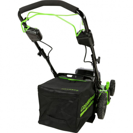 Аккумуляторная газонокосилка Greenworks GC82LM51SP2K2